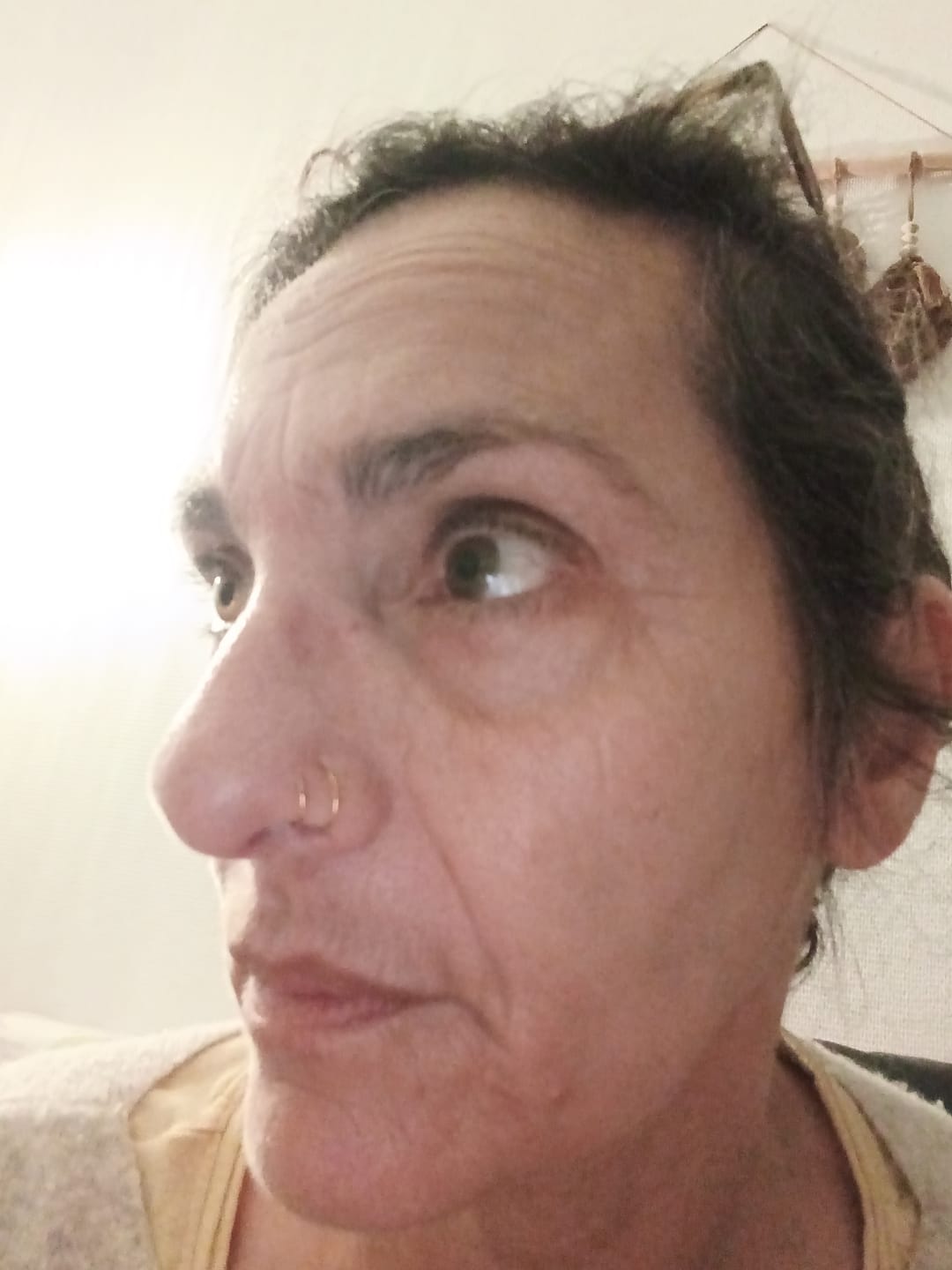 Customer photo review of Le double piercing