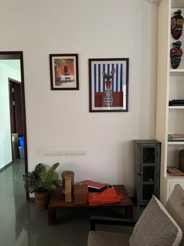 Customer photo review of A Relaxed Afternoon Boho Wall Art