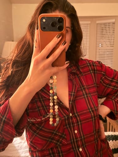 Customer photo review of The Everywhere Phone Strap- Colour Agate