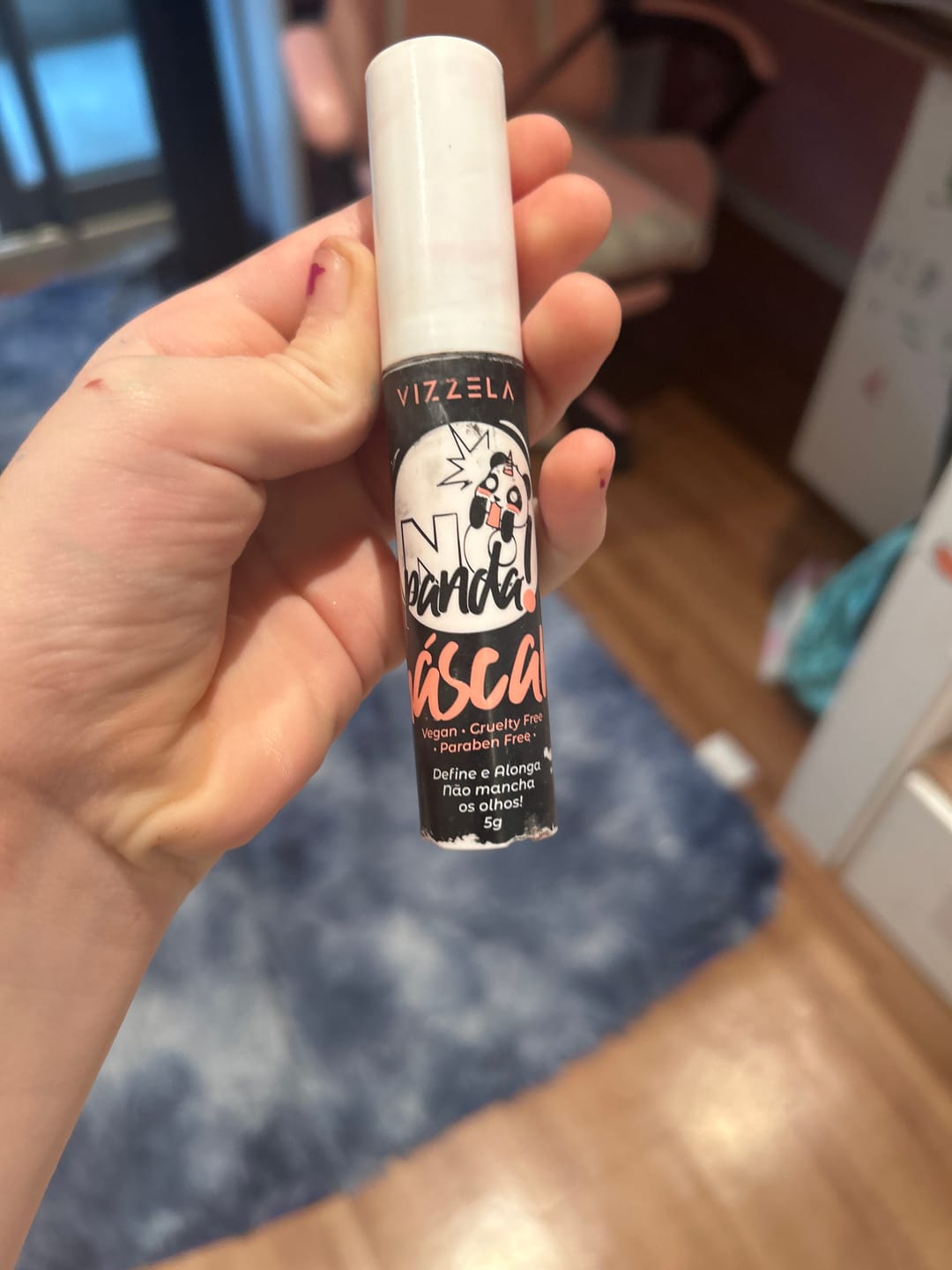 Customer photo review of Máscara Para Cílios No Panda Vizzela - Preta