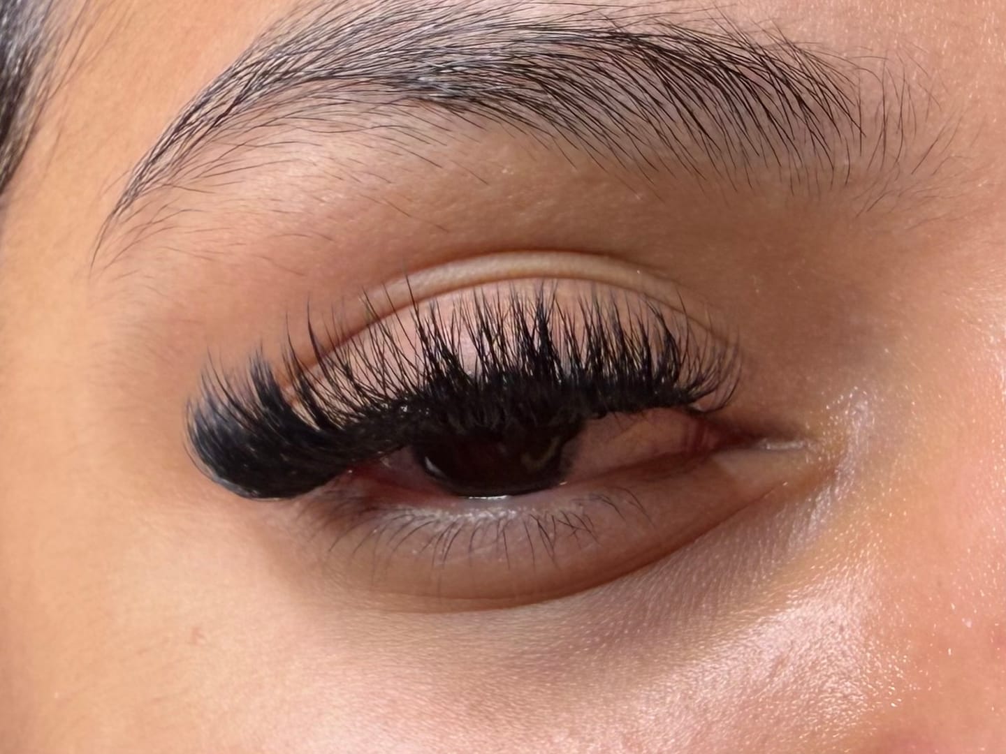 Customer photo review of Cashmere Luxe Lashes 0.05mm