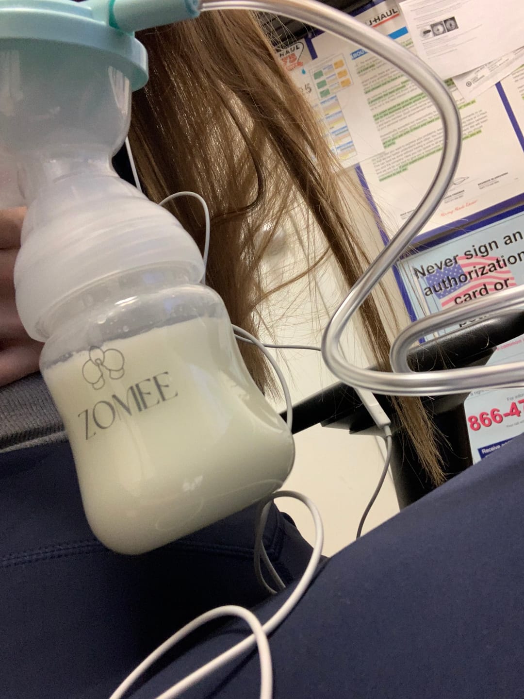 Customer photo review of Zomee Z2 Breast Shield Kit