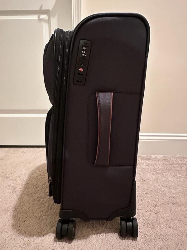 Customer photo review of Montecito 3.0 Softside Carry-On Expandable Spinner