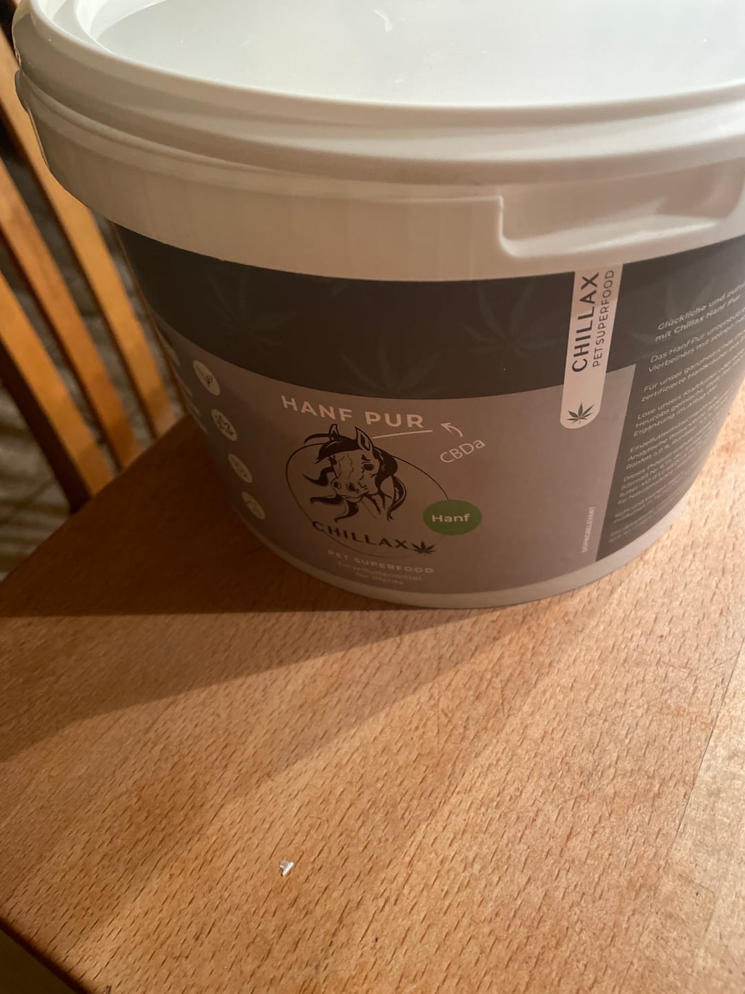 Customer photo review of Für Pferde - Hanf Pur - CBDa - 360 g