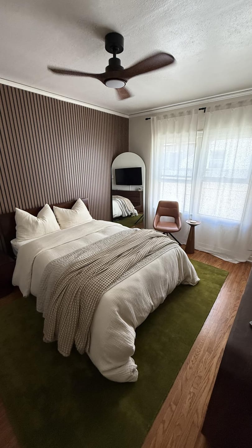 Customer photo review of Breeze Waffle Blanket