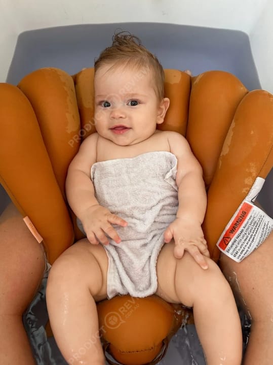 Customer photo review of Bleue Bebe's Sink Bather