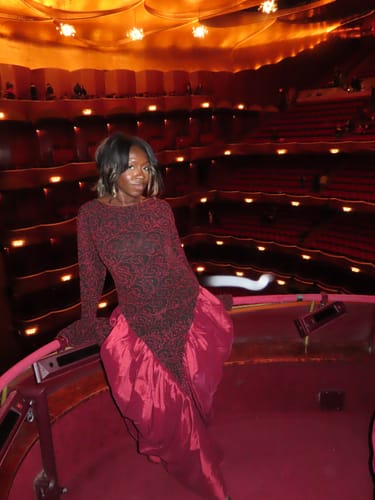 Customer photo review of Lush Regal Gown | Wine