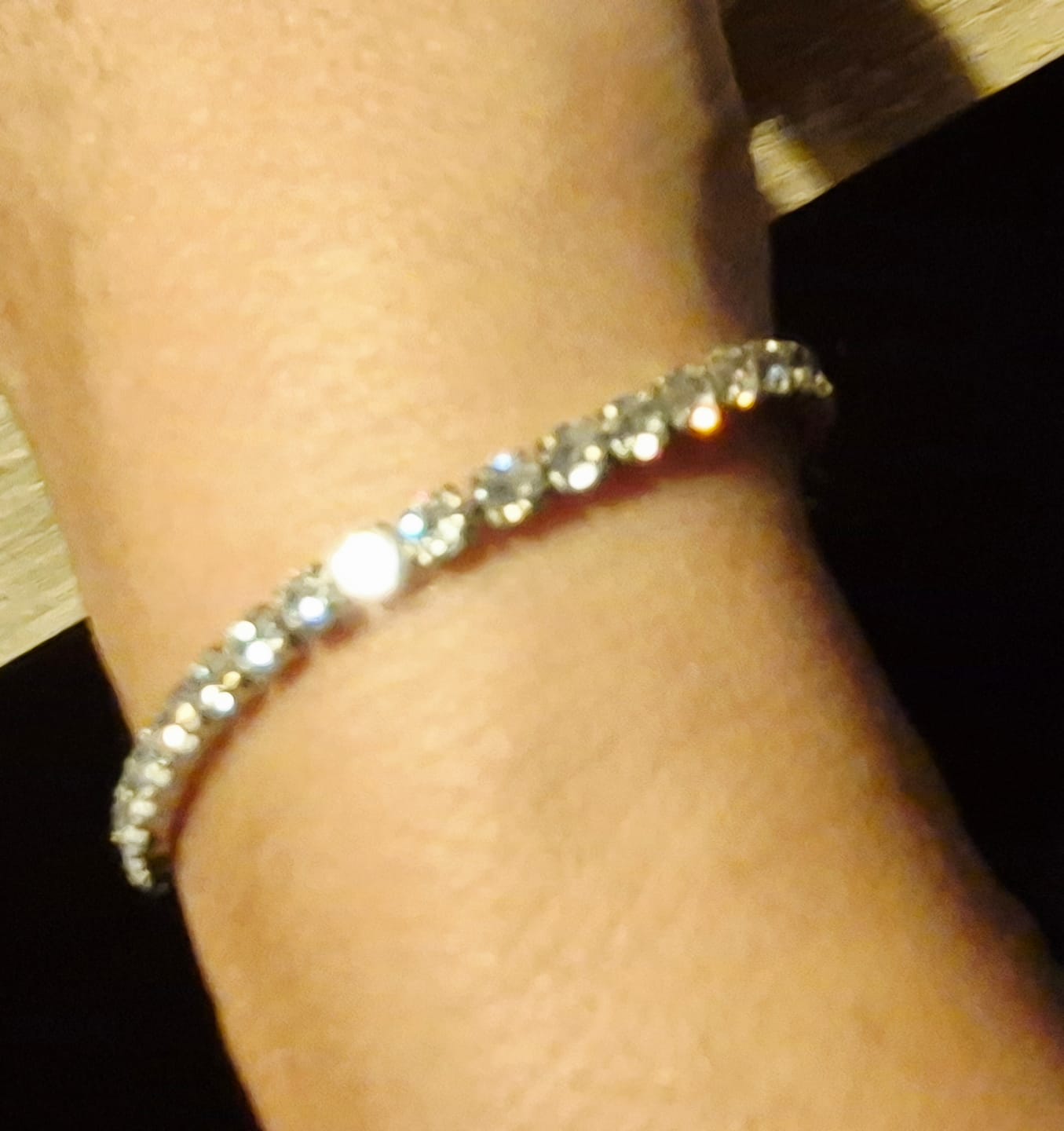 Customer photo review of Ava Silver Bracelet