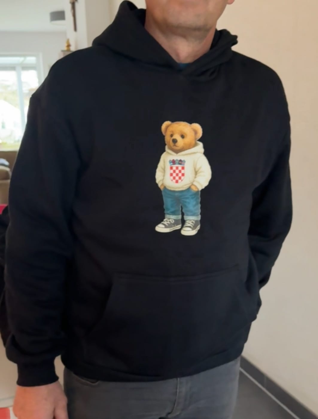 Customer photo review of Medo (Croatia, Bosnia, Serbia) Premium Hoodie
