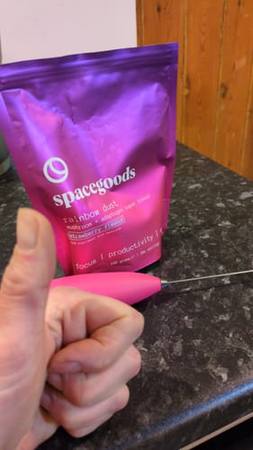 Customer photo review of rainbow dust