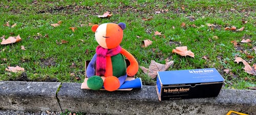 Customer photo review of JERMAINE, L'OURSON - L - MULTICOLOR