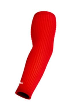 Customer photo review of Jax | Restore Recovery Premium Arm Sleeve - Red