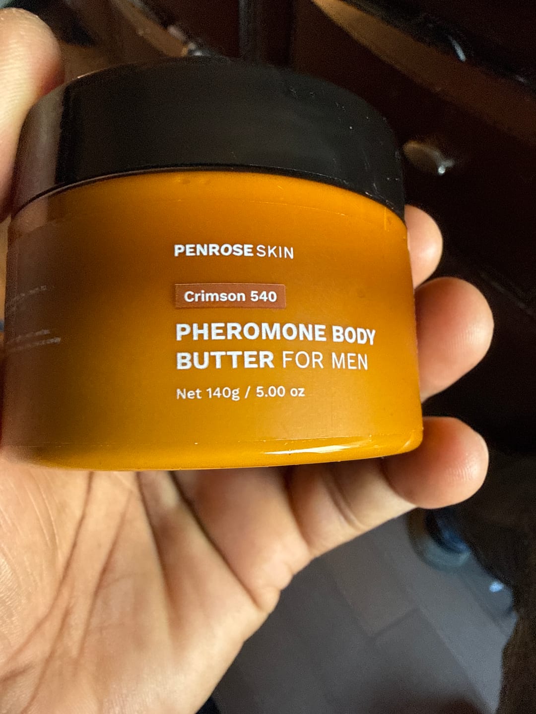 Customer photo review of Pheromone Body Butter For Men