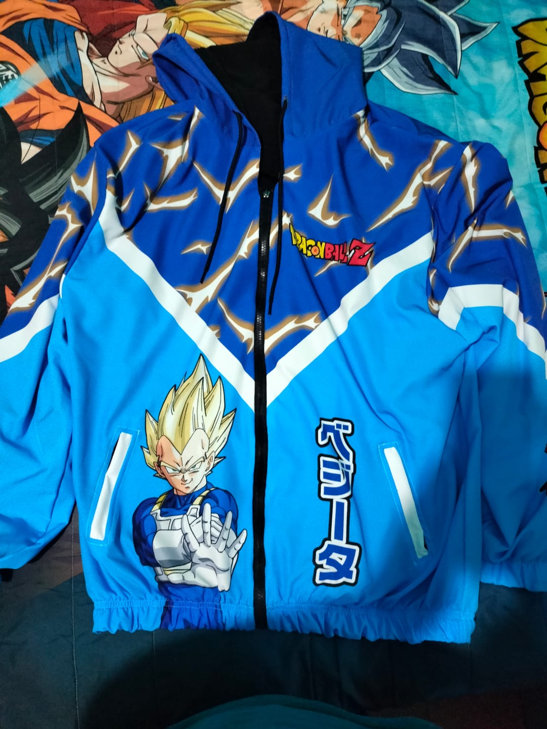 Customer photo review of Bomber Jacket Dragon Ball Z Vegeta