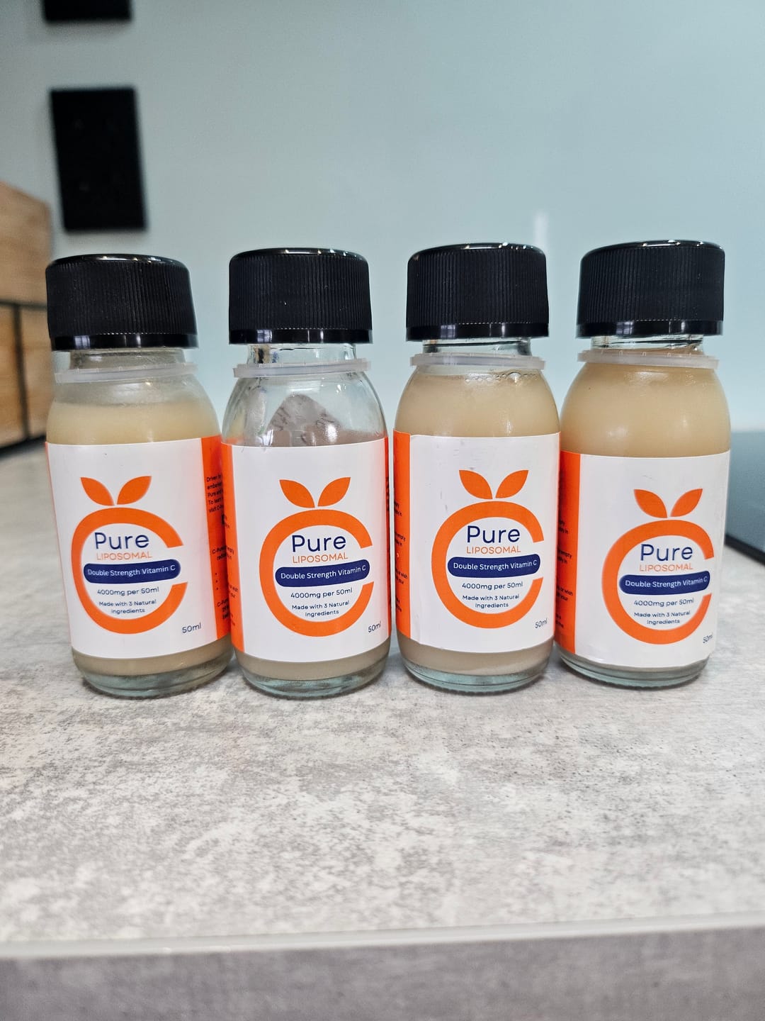 Customer photo review of 100% Natural | High Dose Liposomal Vitamin C | C-Pure
