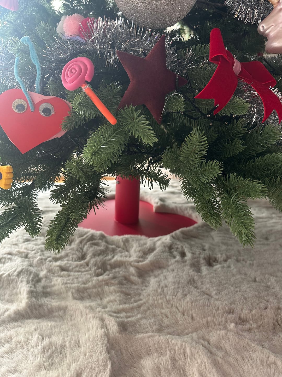 Customer photo review of Weihnachtsbaumständer KAWENTSSTÄNDER HERZ