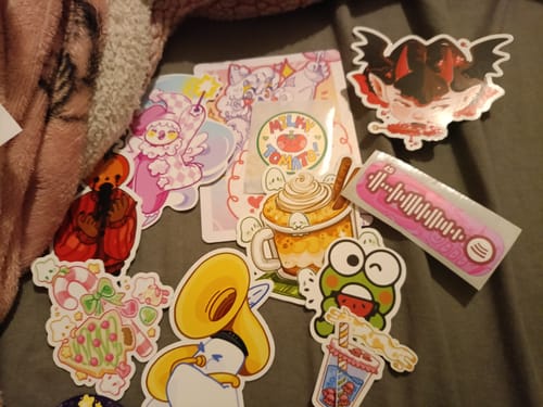 Customer photo review of Free Mystery Sticker at $30