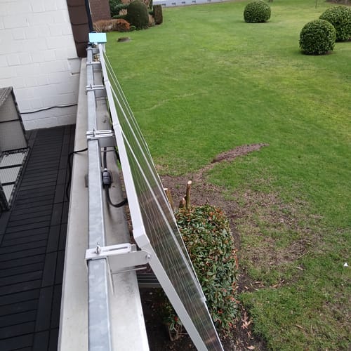 Customer photo review of Ray Lite Balkonkraftwerk 200W~1200W