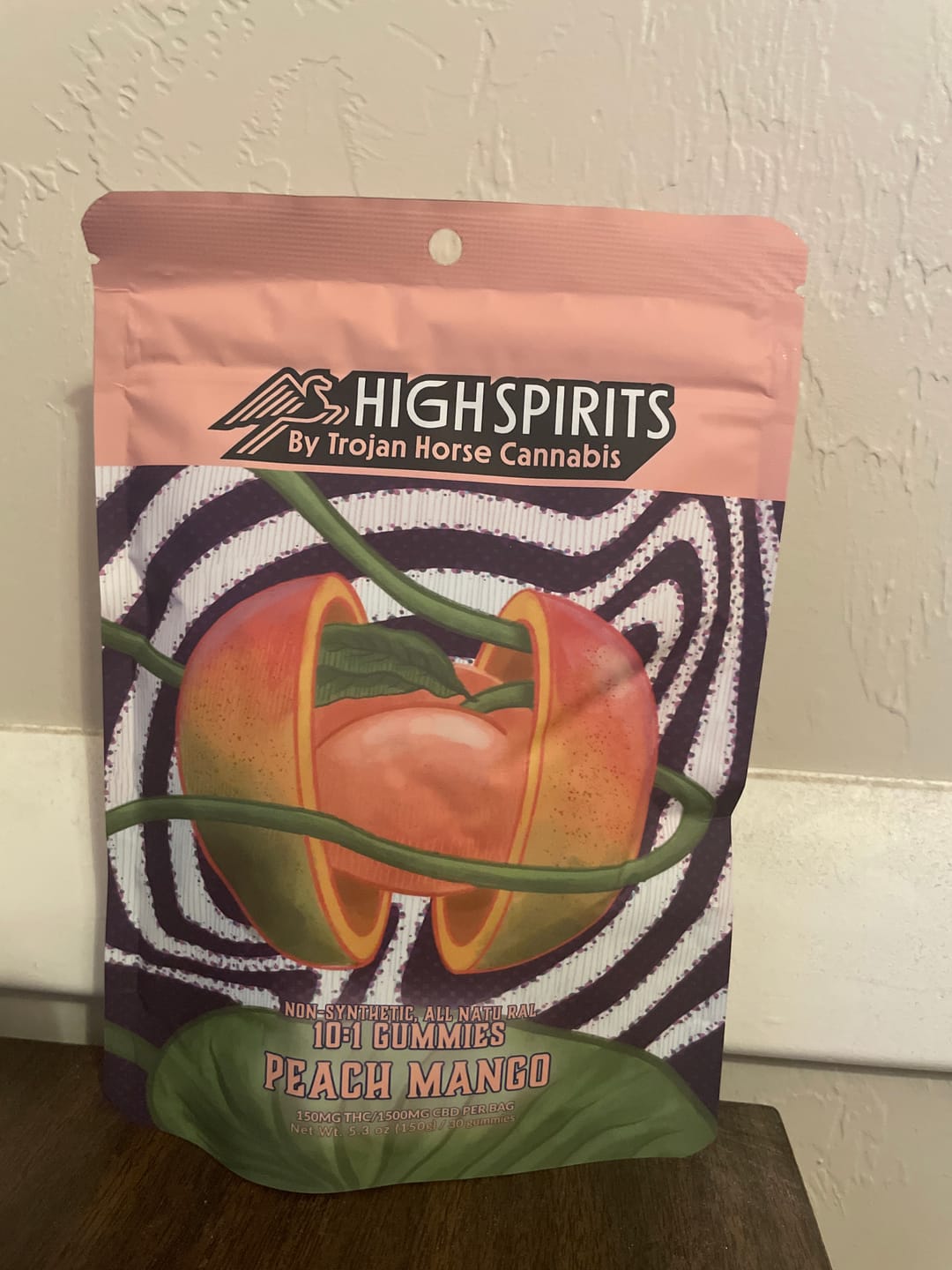 Customer photo review of Peach Mango Gummies 10:1 5mg