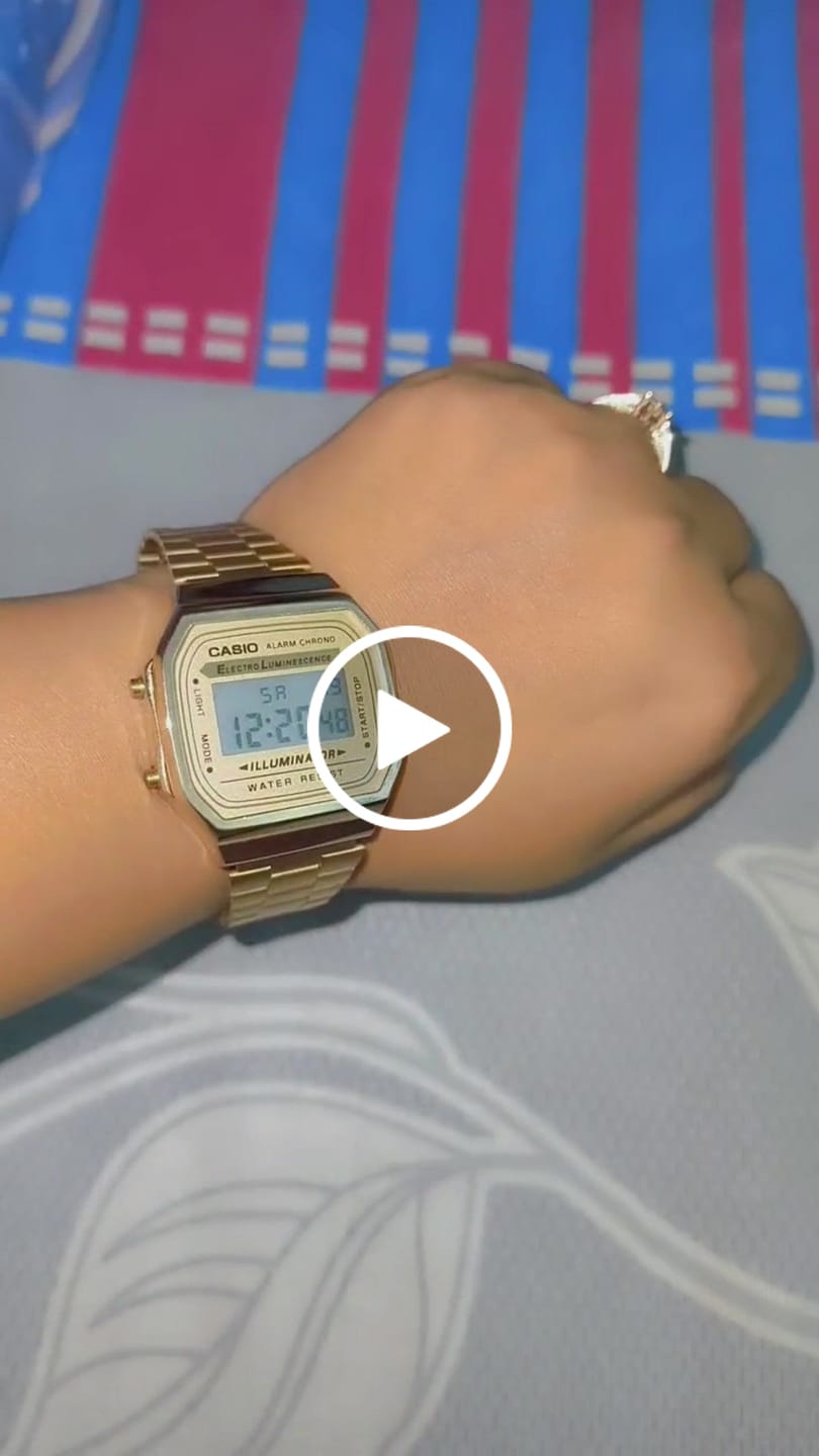 Customer video review of Casio Vintage A168 Unisex (Digital Watch)