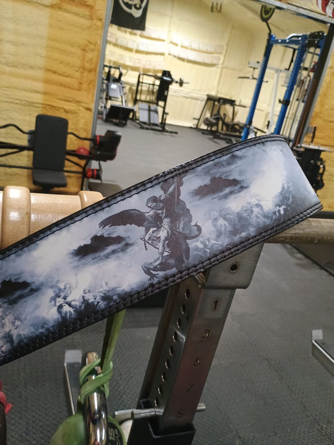 Customer photo review of Archangel Michael Lever Belt