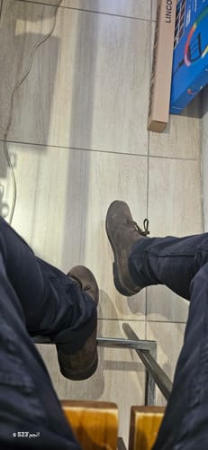 Customer photo review of VESPA 7021 SUEDE VELLIE BROWN