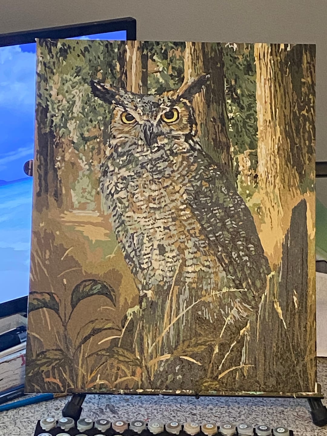 Customer photo review of Great Horned Owl