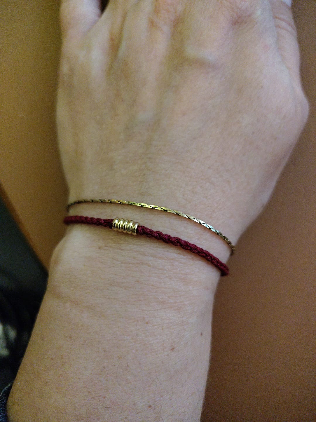 Customer photo review of Tibetisches Kraftarmband