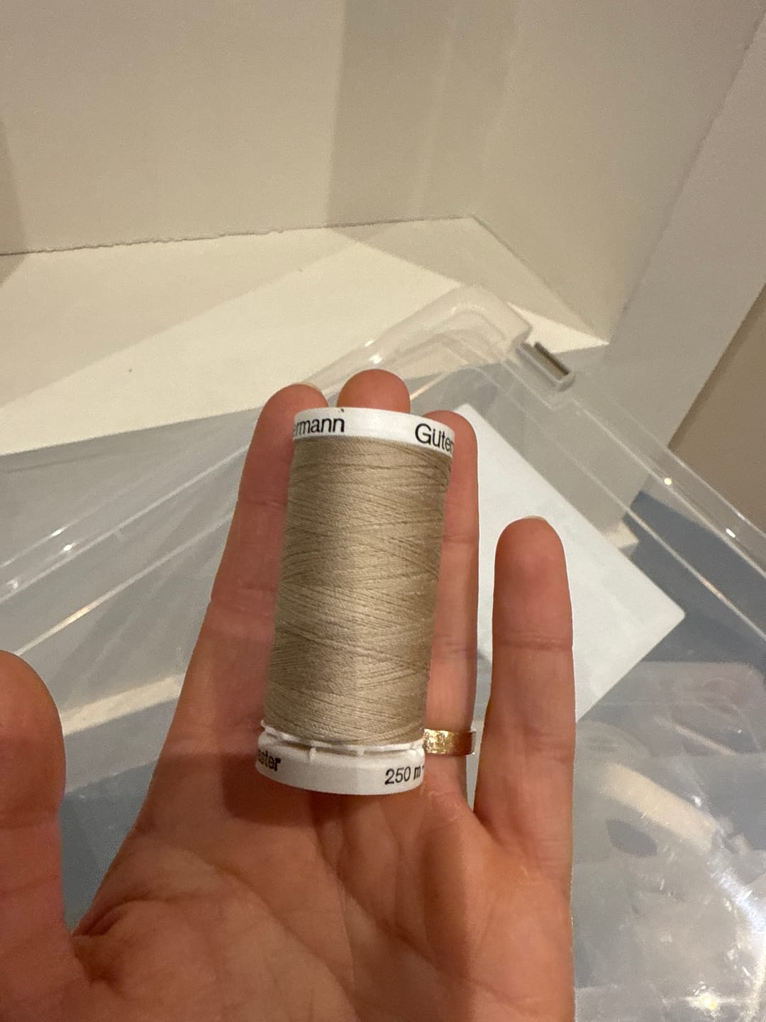Customer photo review of Gutermann Sew-all Thread 250m