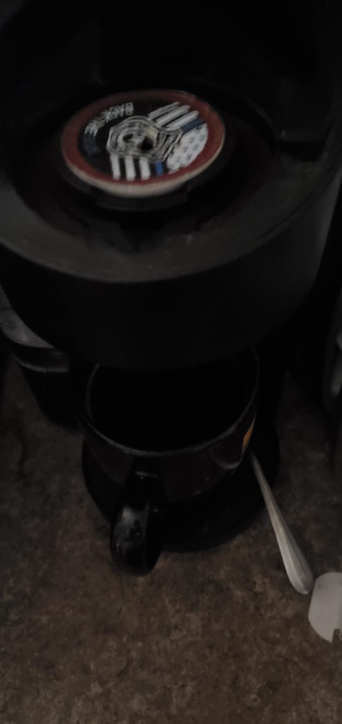 Customer photo review of Back The Blue K-Cups