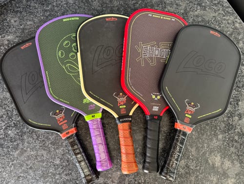 Customer photo review of The Loco 16mm Pickleball Paddle- Elongated