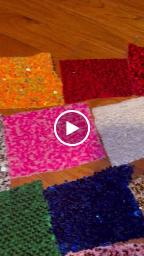 Customer video review of Sequin on Velvet