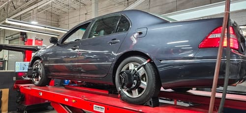 Customer photo review of 2001-2006 Lexus LS 430 4 Wheel Air Suspension Conversion Kit (TD14F)