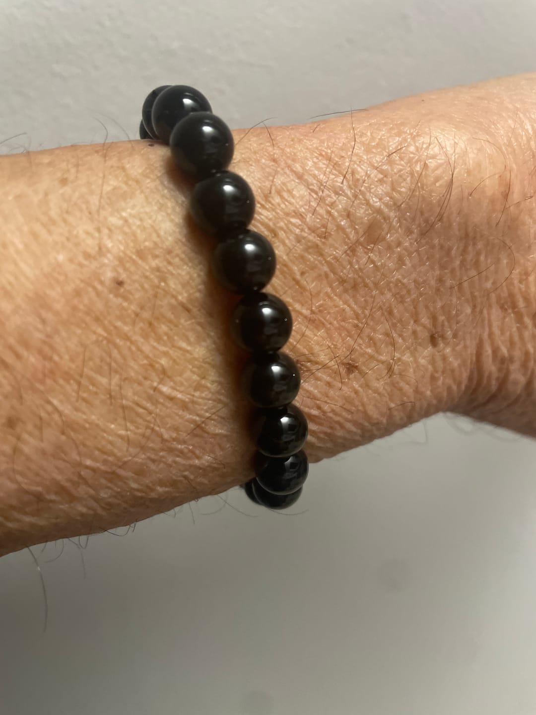 Customer photo review of Bracelet Obsidienne Oeil Céleste