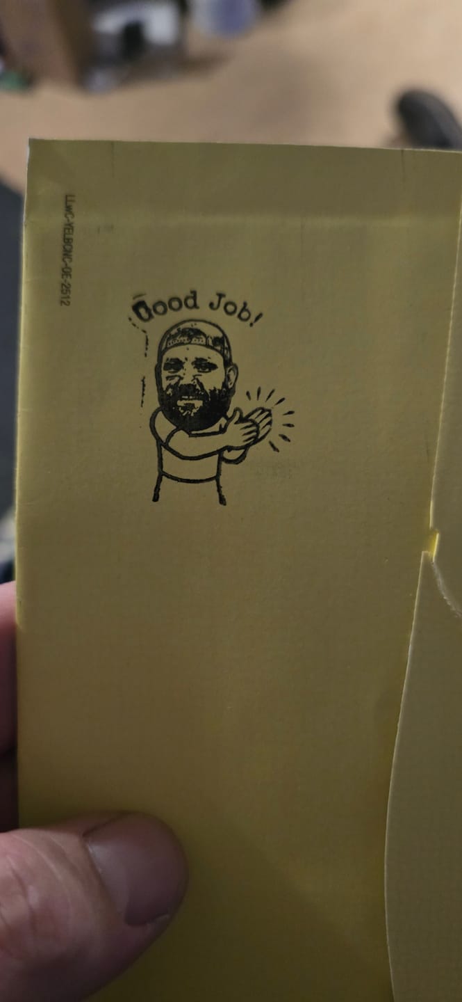 Customer photo review of Face Stamp﹘ Wood Stamp﹘US