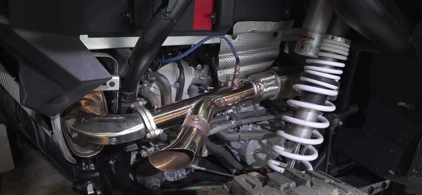Customer photo review of RPM RZR XPT Turbo Pro XP Pro S & Turbo R 2.5" Captains Choice Electric Side Dump E-Valve Exhaust
