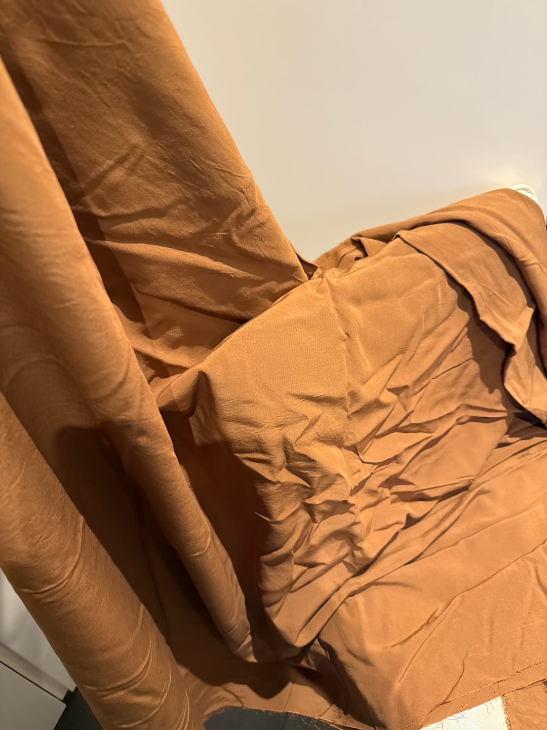 Customer photo review of Plain Viscose Poplin Fabric
