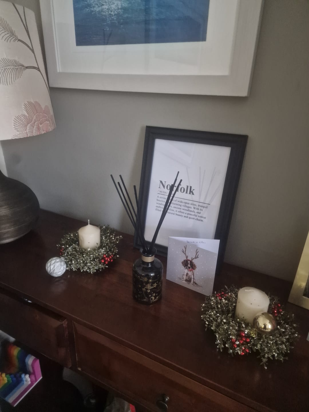Customer photo review of Manor Christmas 200ml Room Diffuser