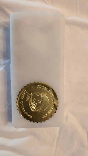 Customer photo review of 50 Golden Seal Sticker