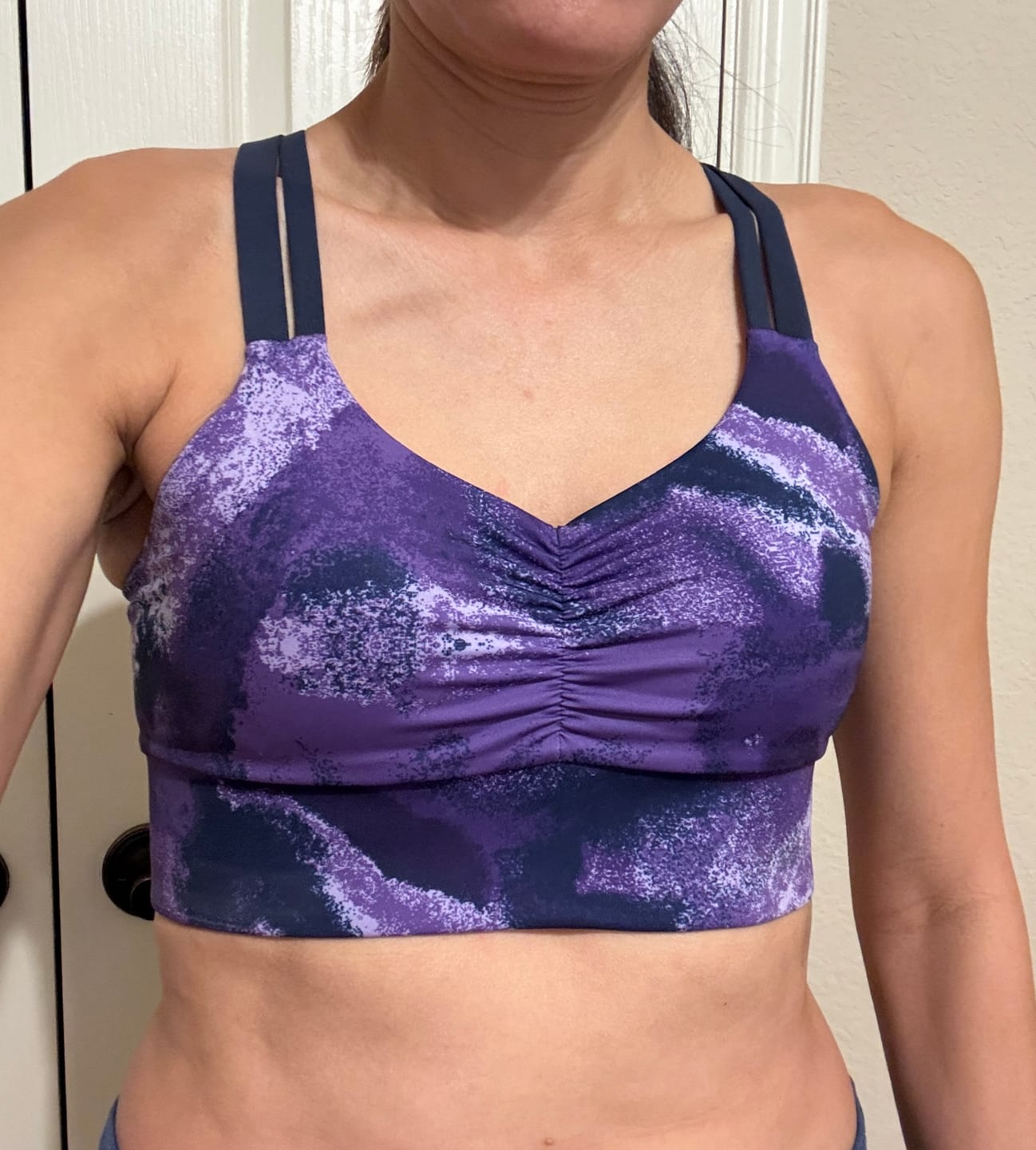 Customer photo review of Double Down Bra – Mystic Moon