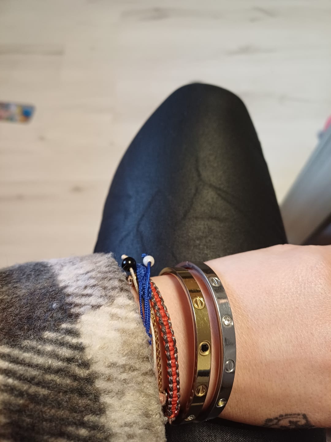 Customer photo review of Bratara Love - Argintiu