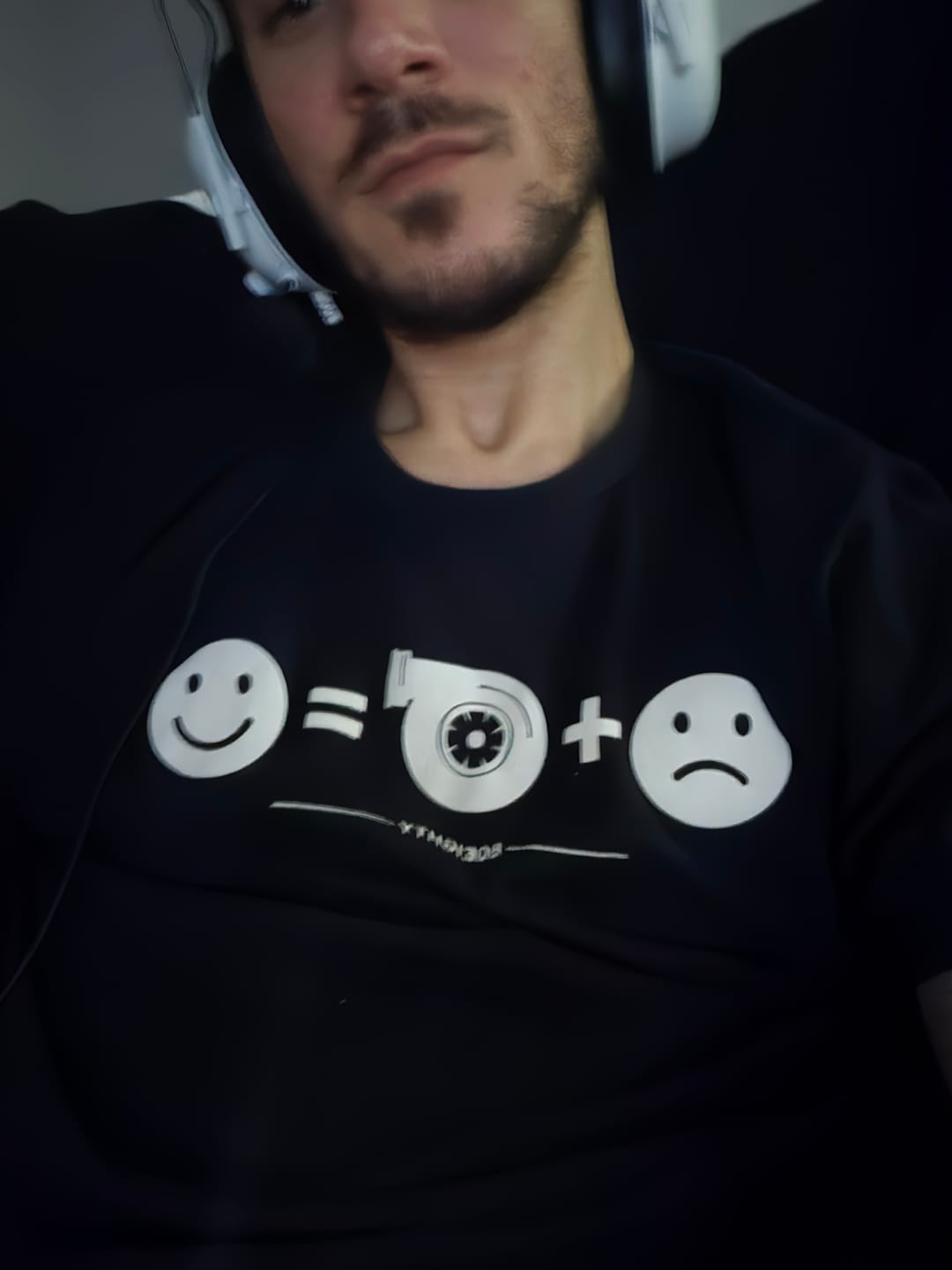 Customer photo review of 80Eighty® HappyTurbo Shirt