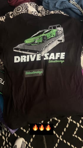 Customer photo review of LAMBO TEE