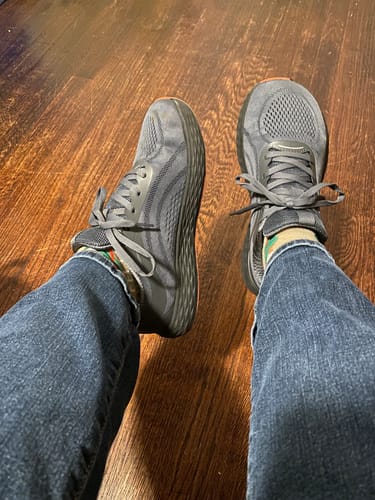 Customer photo review of Flow - Wide Toe Box Everyday Shoes (Unisex)