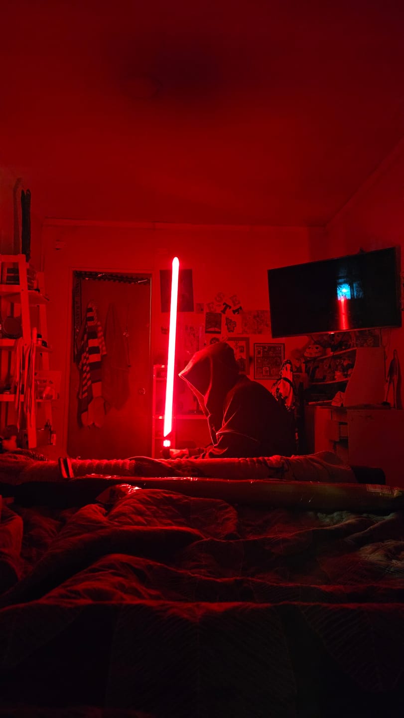 Customer photo review of Twi'lek Warrior Lightsaber