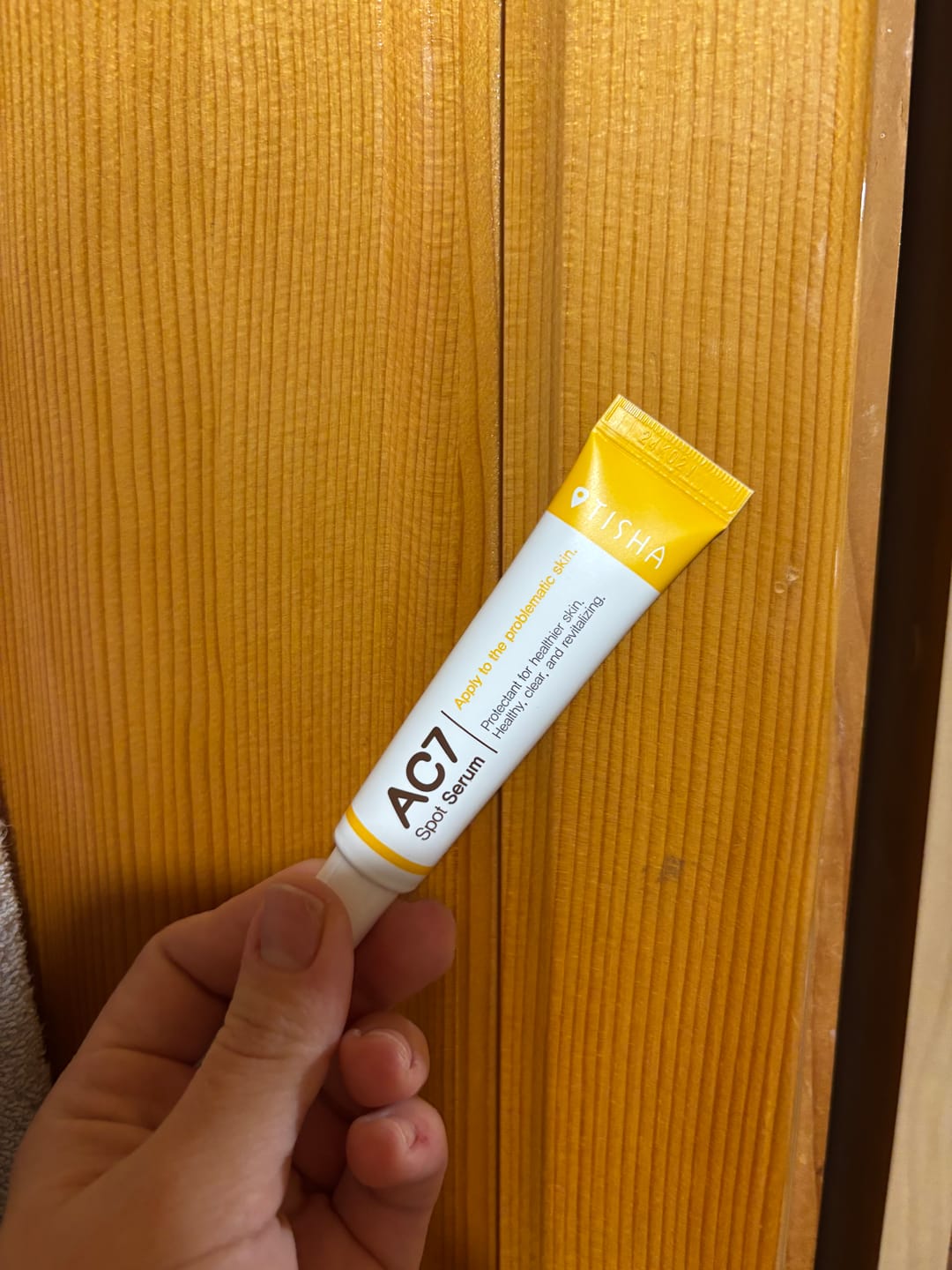 Customer photo review of Dr. Tisha AC7 Анти акне серум с микроигли (спикули)