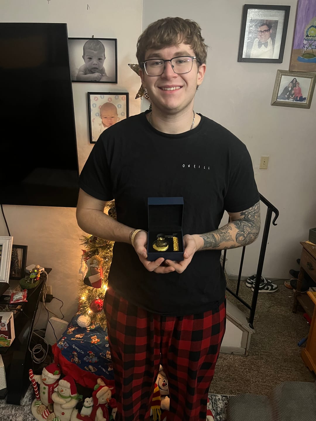 Customer photo review of To Grandson / From Grandpa - Luxury Vintage Pocket Watch Gift SS#20