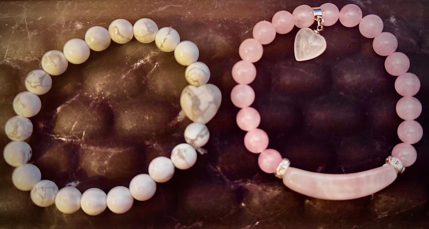Customer photo review of White Howlite Bracelet