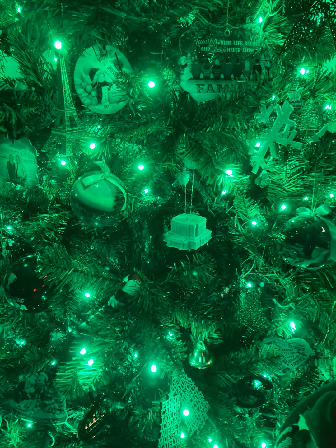 Customer photo review of Temple Christmas Ornament | Choose Any Temple | 300+ Temples to Choose From