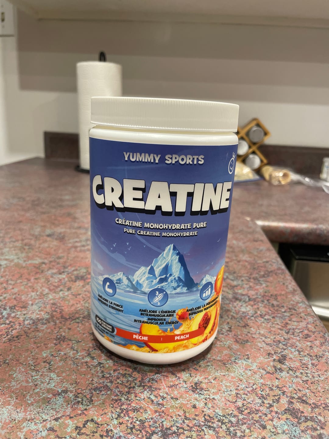 Customer photo review of Yummy Sports - Créatine - 500g